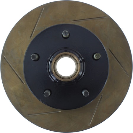 Centric Parts Sport Slotted Brake Rotor, 126.62000Sr 126.62000SR